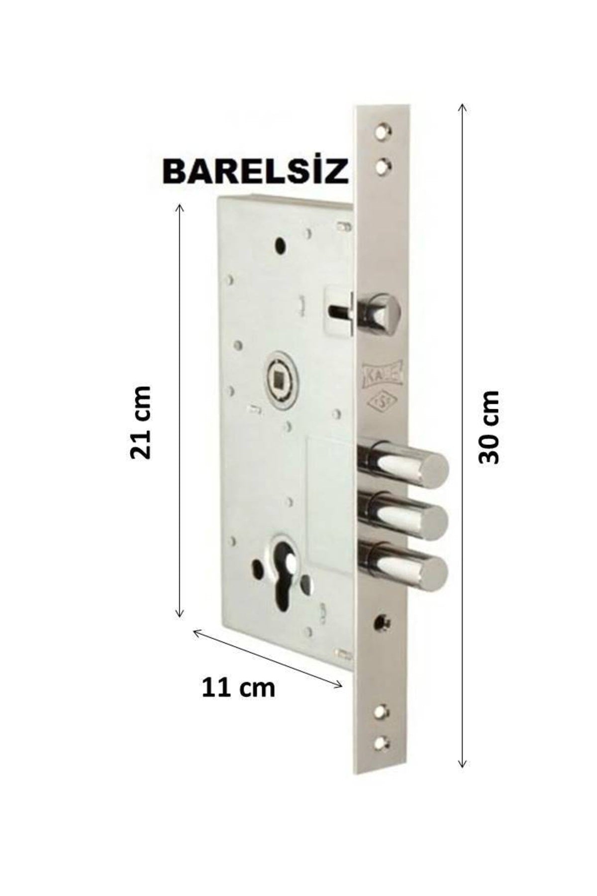 Kale Monoblock Çelik Kapı Kilidi 252 R Sn Barelsiz