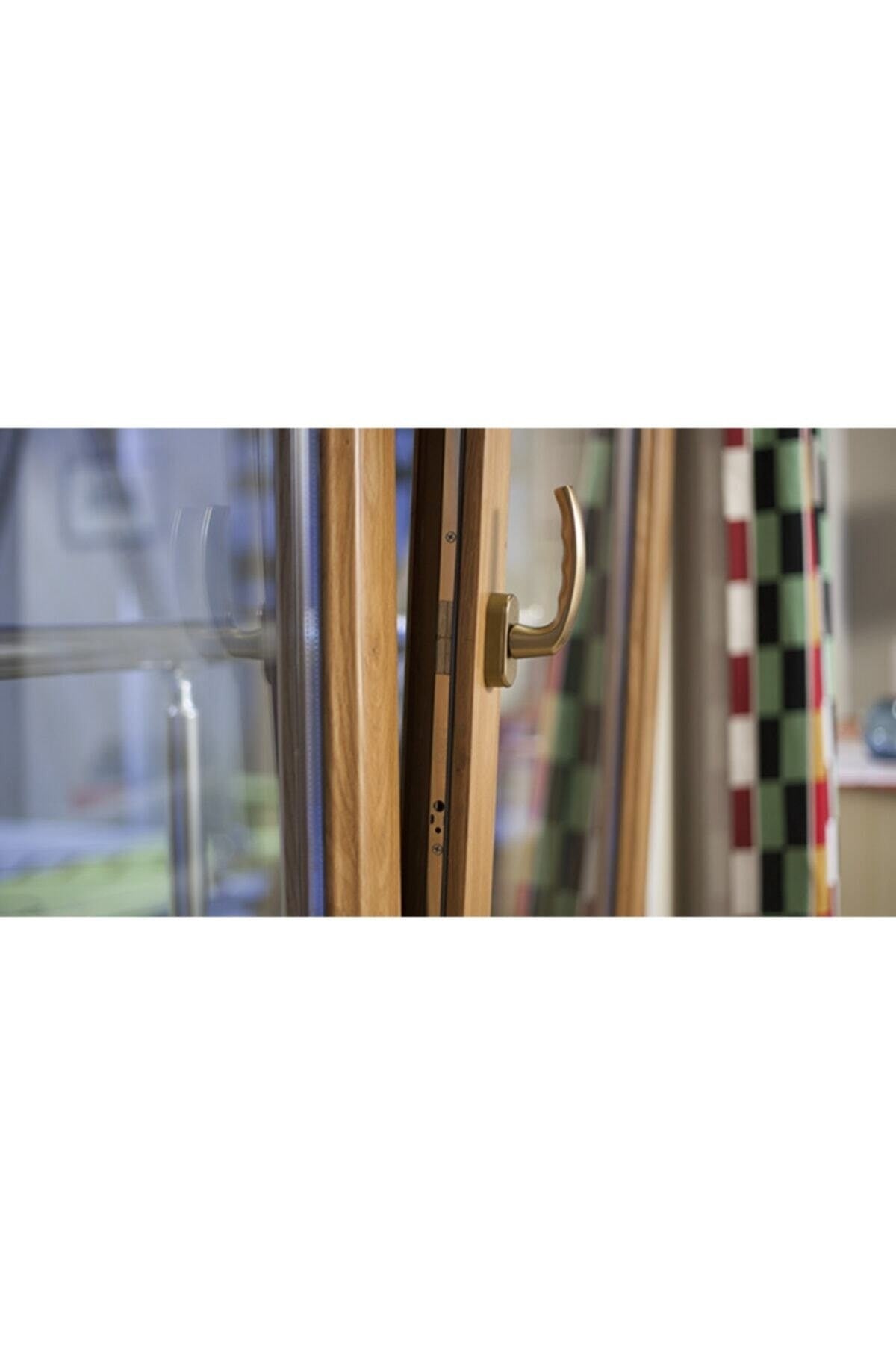 Pvc Kahverengi Pencere Kolu