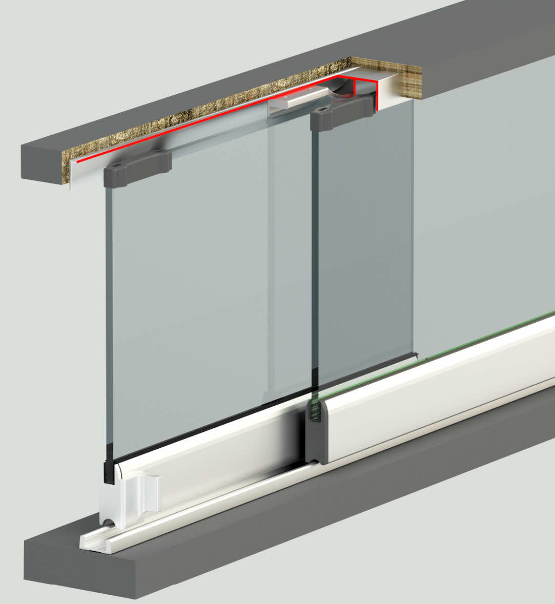 ALBATUR Glassline 7700 - 25 KG Cam Sürme Sistemi