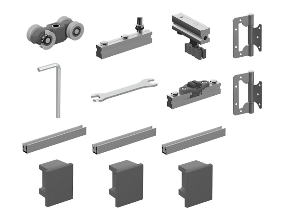 ALBATUR Masterfold 60 - 60 KG Katlanır Sürme Kapı (9061)