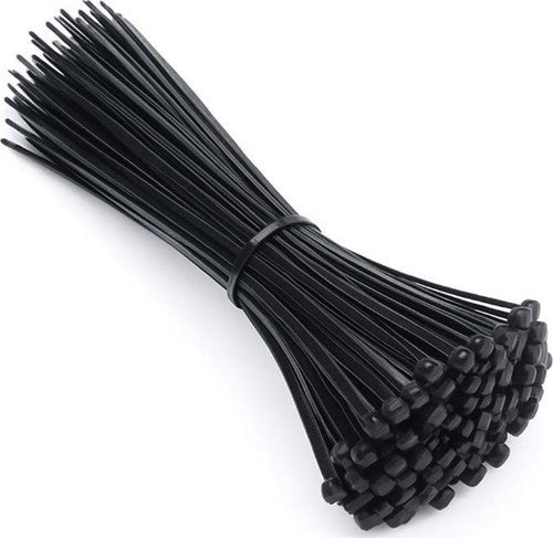 Tomax Plastik Kilitli Kelepçe 3x150 mm Siyah (100'lü)