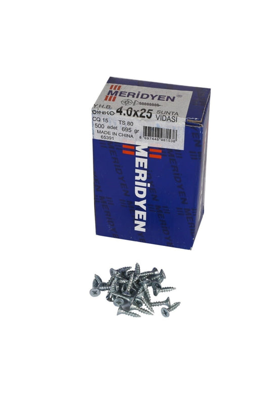 Sunta Vidası 4 X 25 Mm 500 Adet image 0