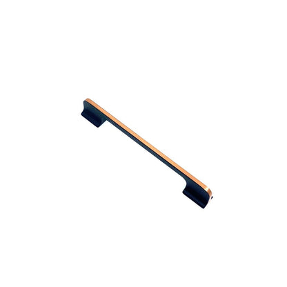 Özmetal-İş Metax Afyon Kulp Mat Siyah / Rose 160mm image 0