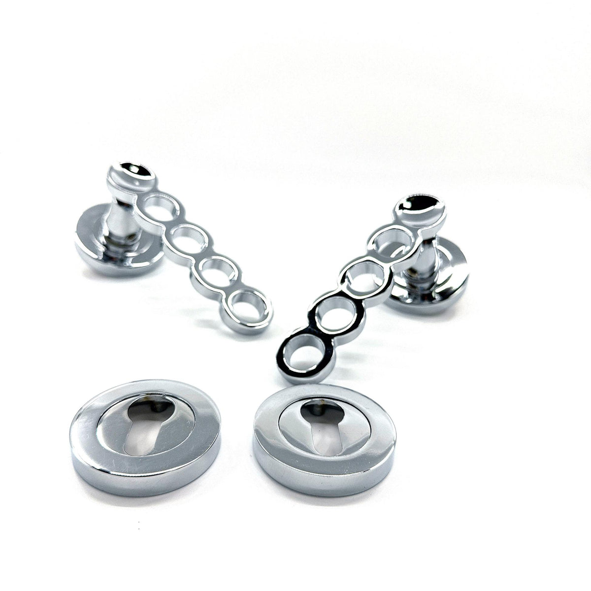 Pimador Rolling Rosette Zamak Luxury Door Handle Chrome (YALE)