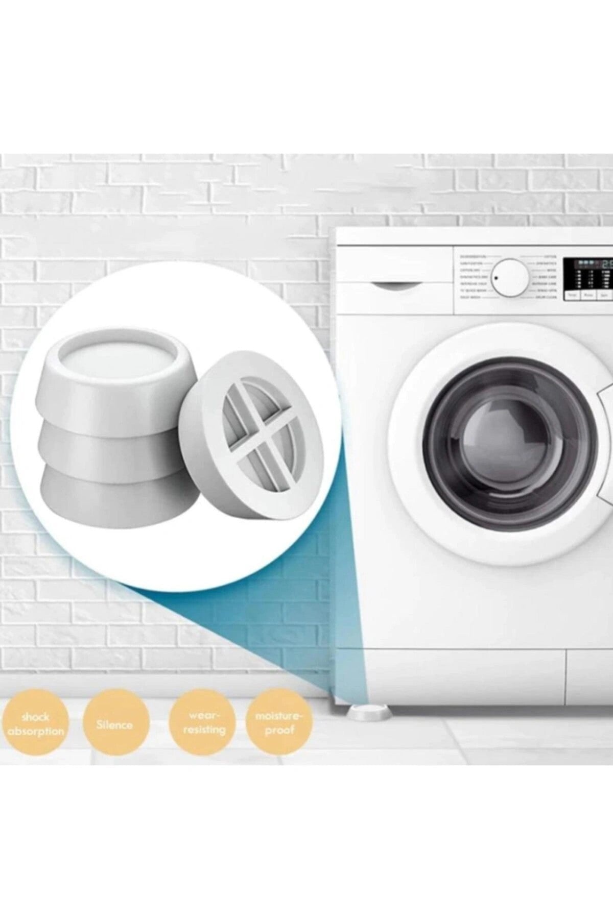 Çamaşır Makinesi Titreşim Önleyici Ayak Cosmiq 4 Adet (SİEMENS - BOSCH - ARÇELİK - VESTEL)