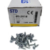 Çinko 3,5x18 Mm Sunta Vidası / 1000 Adet