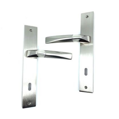 İstanbul Door Handles Kristal Aynalı Nikel Saten Kapı Kolu ODA