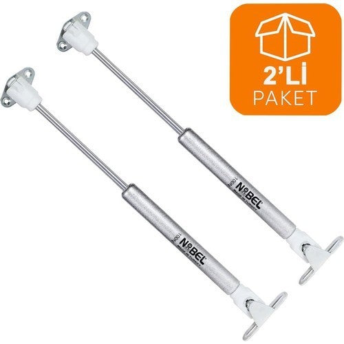Nobel Dolap Amortisörü Gazlı Piston Kapak Hidroliği 100N 27 cm 2'li Paket