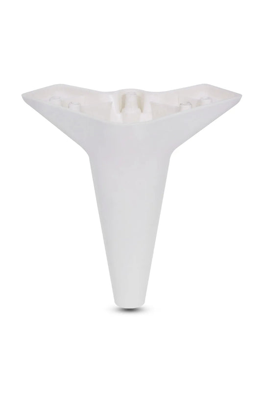 Asya Beyaz Ayak 15 Cm - Tv Ünitesi, Koltuk Altı , Dolap Ayağı