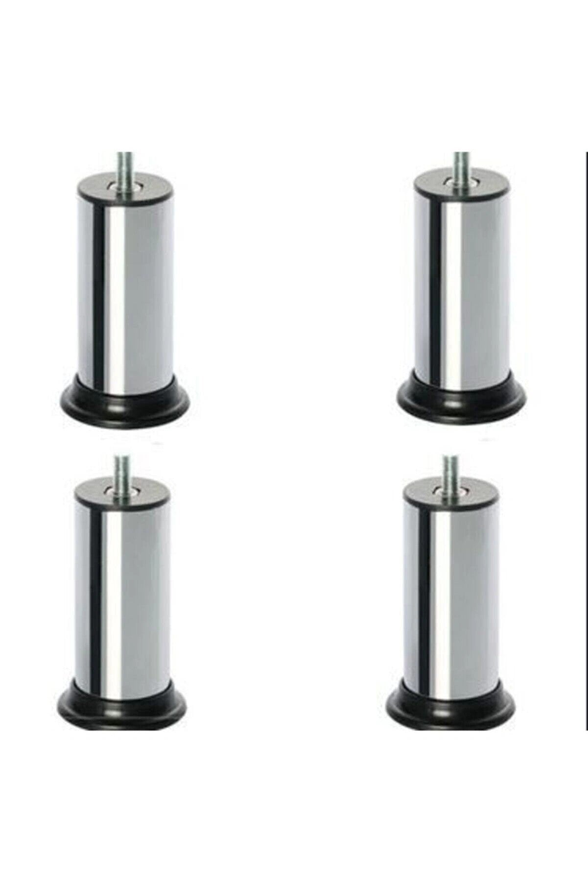 Baza Koltuk Kanepe Ayağı Civatalı 12 Cm (4 Adet) M8 Ince Diş