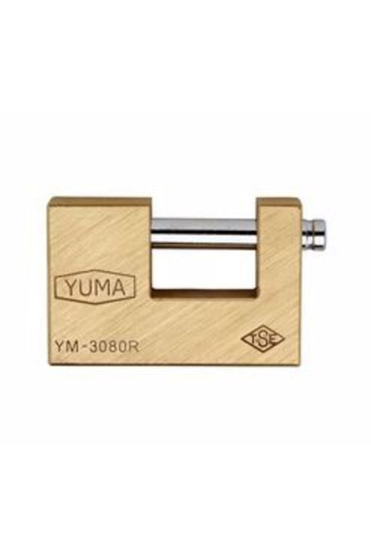 YUMA Kayar Milli Asma Kilit 80 mm YM3080R