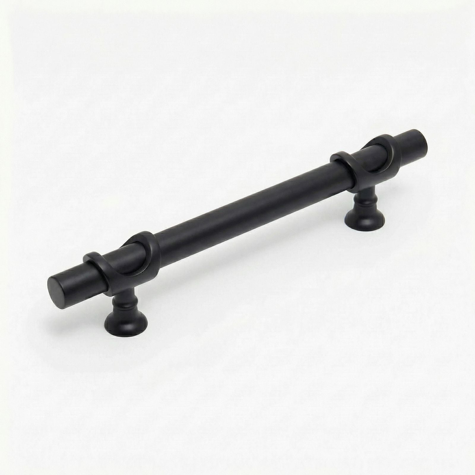ARSİN DÜZ MAT SİYAH 128MM