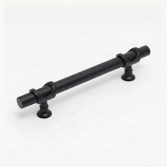 ARSİN DÜZ MAT SİYAH 128MM