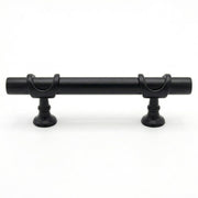 ARSİN DÜZ MAT SİYAH 128MM