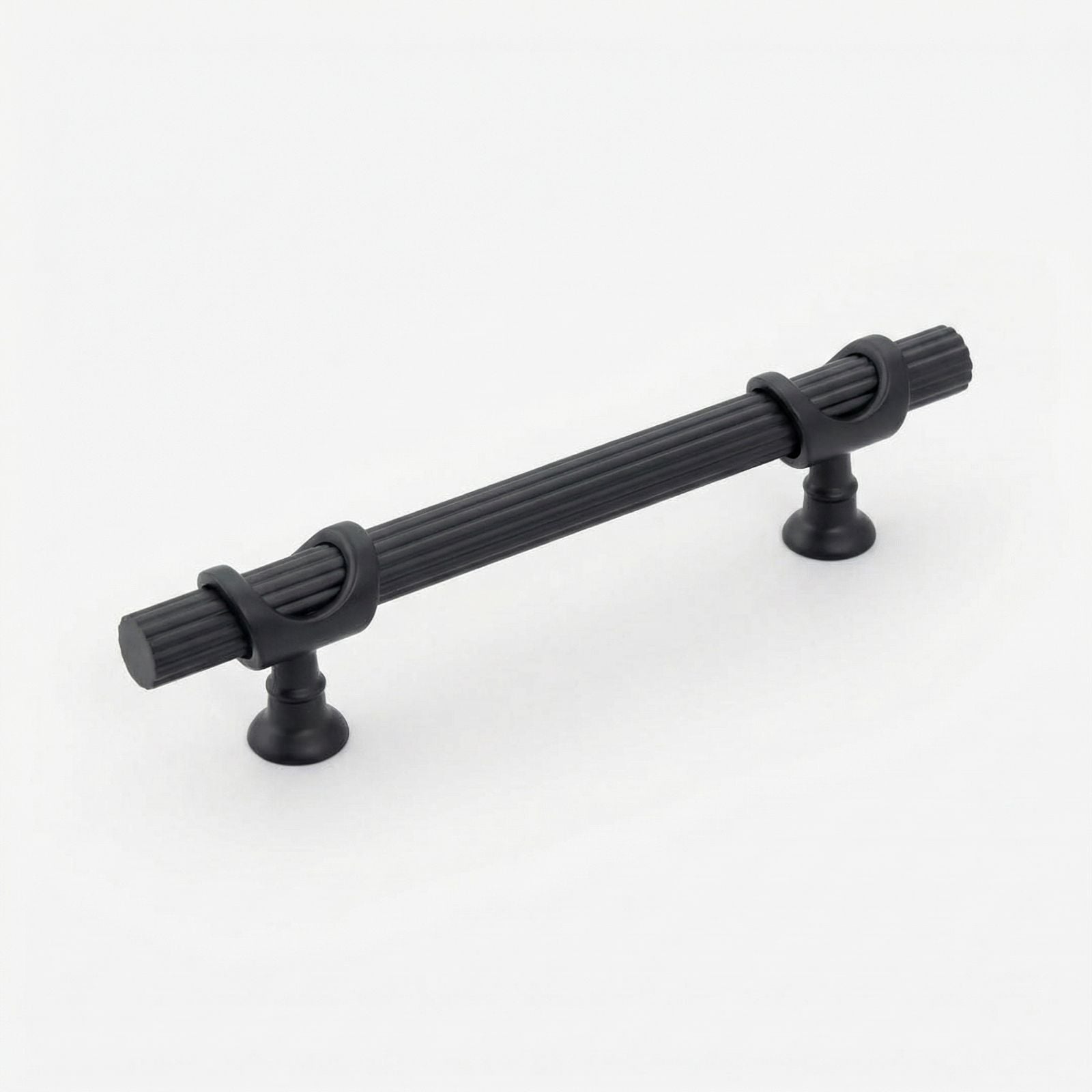 ARSİN ÇİZGİLİ MAT SİYAH 128MM