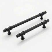 ARSİN ÇİZGİLİ MAT SİYAH 128MM
