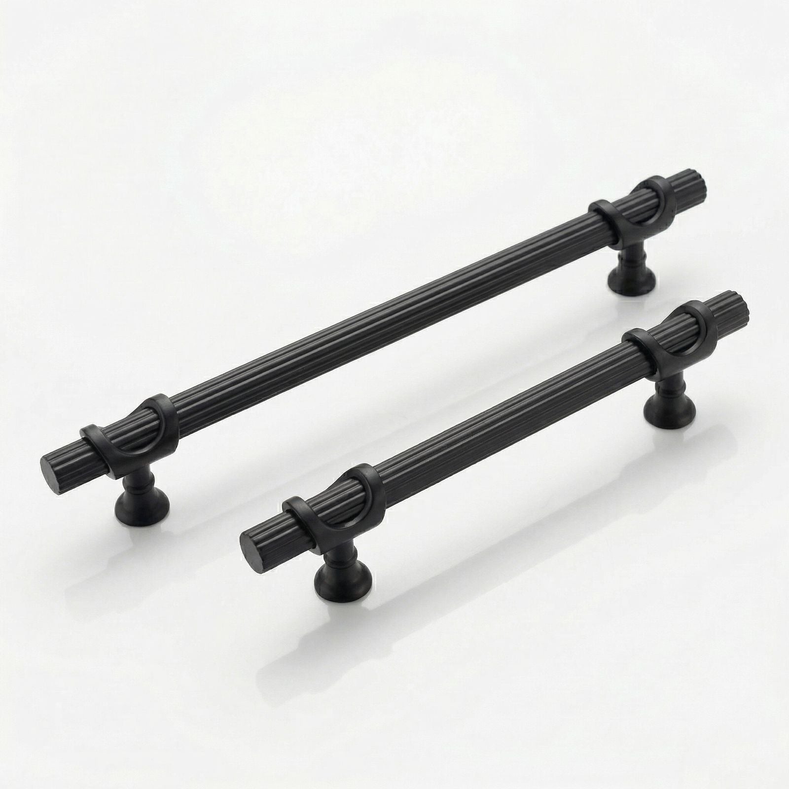 ARSİN ÇİZGİLİ MAT SİYAH 128MM