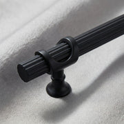 ARSİN ÇİZGİLİ MAT SİYAH 128MM