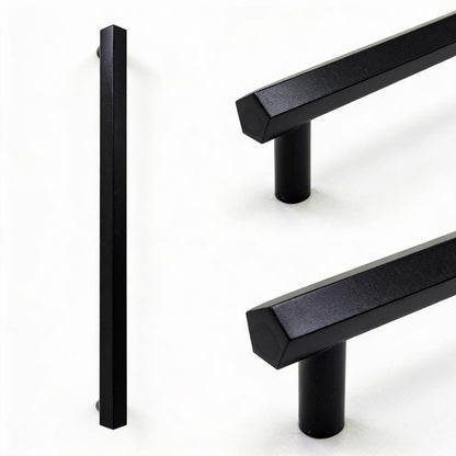 ARRENDİ KULP MAT SİYAH 160 MM