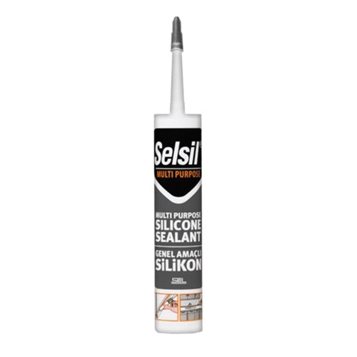 Selsil Genel Amaçlı Silikon 280 gr - Beyaz