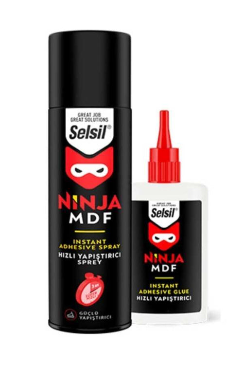Selsil Ninja MDF Kit Hızlı Yapıştırıcı 400 ml