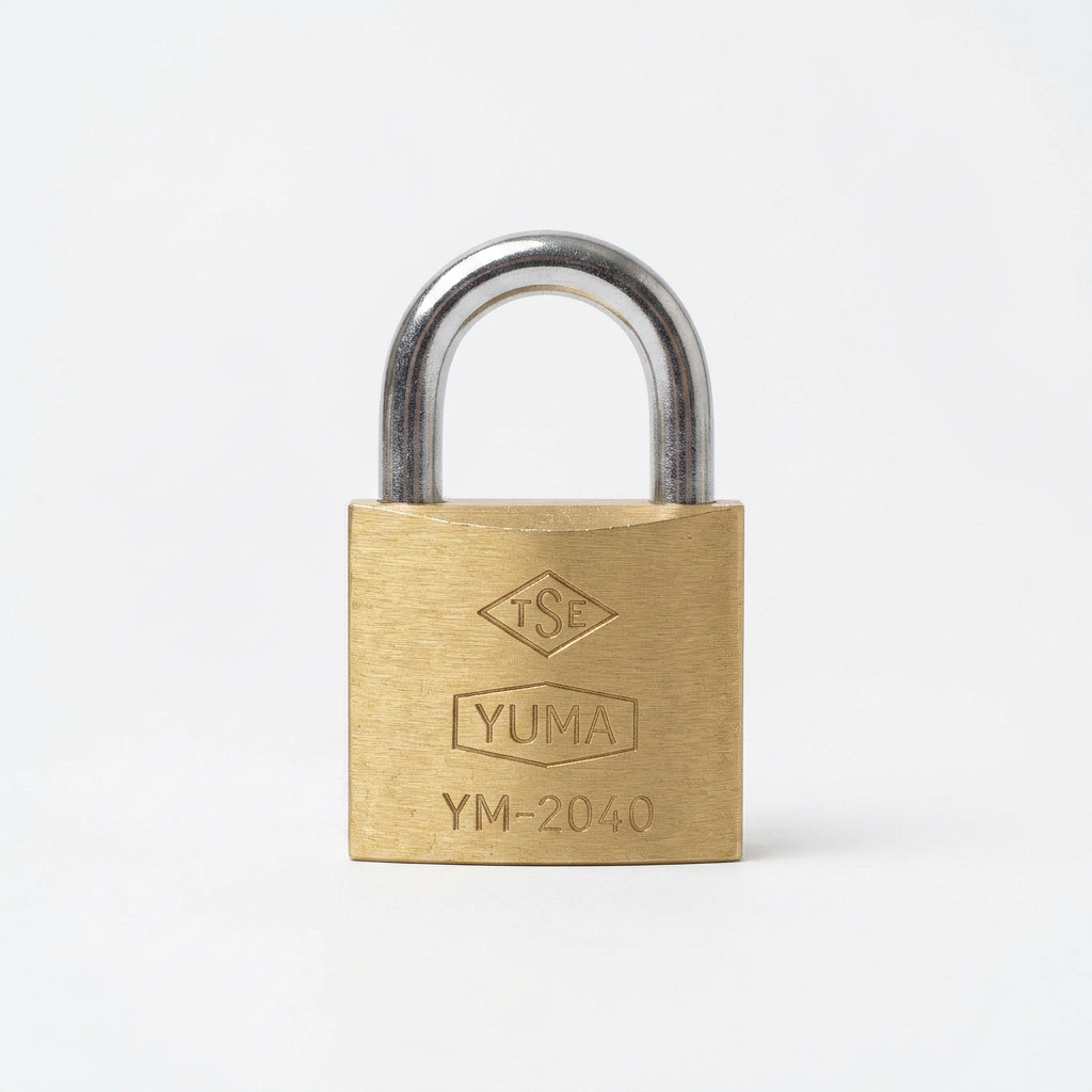 YUMA PİRİNÇ ASMA KİLİT 40MM