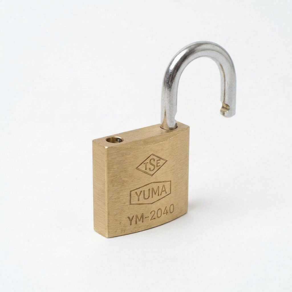 YUMA PİRİNÇ ASMA KİLİT 40MM