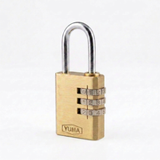 YUMA PİRİNÇ ŞİFRELİ ASMA KİLİT 25MM