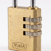 YUMA PİRİNÇ ŞİFRELİ ASMA KİLİT 25MM