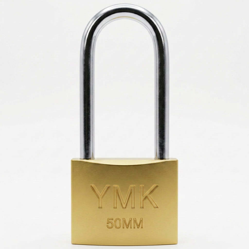 YMK SARI BOYALI UZUN KANCALIDÖKÜM ASMA KİLİT 50mm